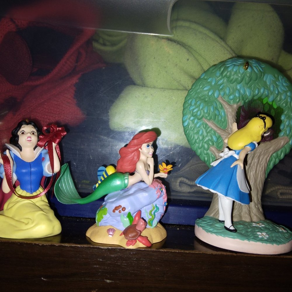 Disney  Hallmark collectibles Christmas Ornaments